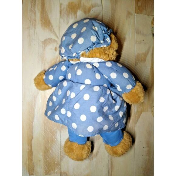 Berenstain Bears "Mama " Bear VTG 16" Plush Blue - Minor damage, needs sewing - Picture 3 of 5